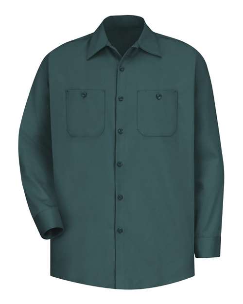 Red Kap Men's Tall Cotton Uniform Shirt - SC30T - EMBROIDERED