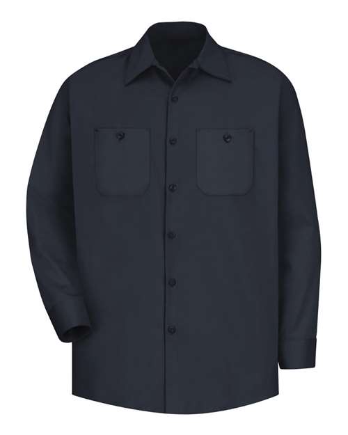 Red Kap Men's Tall Cotton Uniform Shirt - SC30T - EMBROIDERED