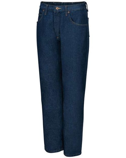 Red Kap Men's Odd Sizes Relaxed Fit Jean - PD60ODD - EMBROIDERED