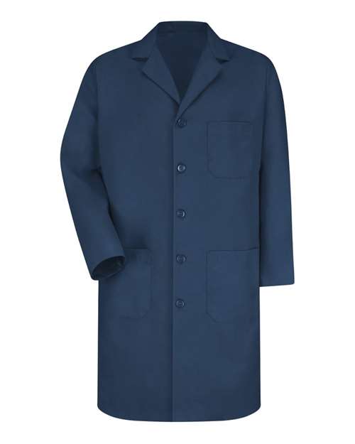 Red Kap Unisex Tall Button Front Lab Coat - KP14T - EMBROIDERED