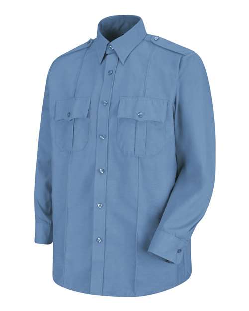 Red Kap Men's Long Sleeve Security Shirt - SP36 - EMBROIDERED