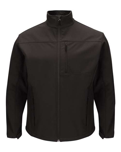Red Kap Men's Deluxe Soft Shell Jacket - JP68 - EMBROIDERED