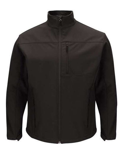 Red Kap Men's Deluxe Soft Shell Jacket - JP68 - EMBROIDERED