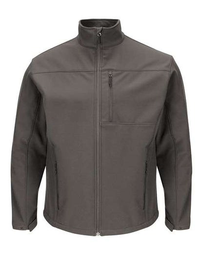 Red Kap Men's Deluxe Soft Shell Jacket - JP68 - EMBROIDERED