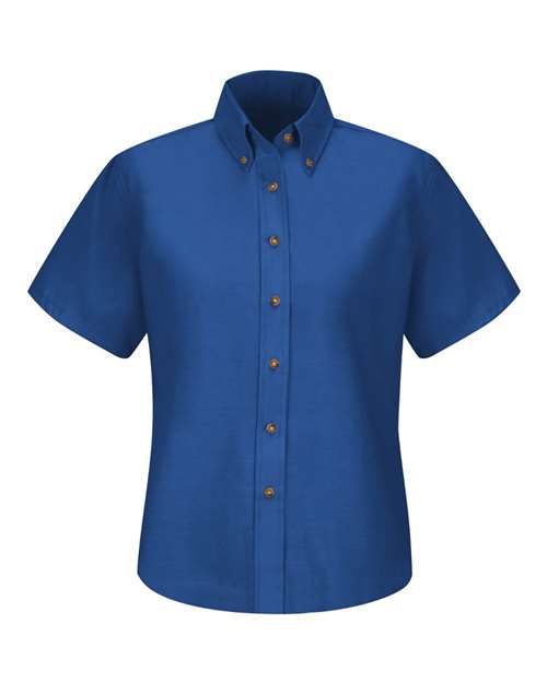 Red Kap Women's Poplin Dress Shirt - SP81 - EMBROIDERED