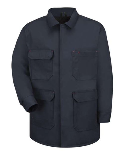 Red Kap Men's Blended Duck Chore Coat - JD24 - EMBROIDERED