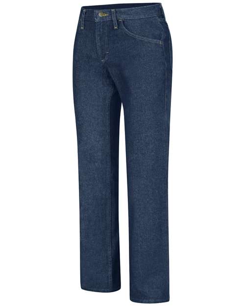Red Kap Women's Straight Fit Jeans - PD63 - EMBROIDERED