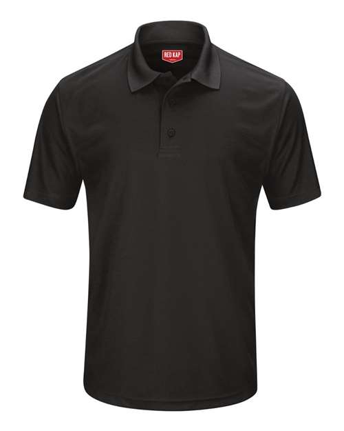 Red Kap Men's Short Sleeve Performance Knit Pocketless Core Polo - SK96 - EMBROIDERED