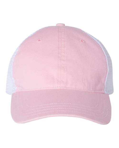 Richardson Garment-Washed Trucker Cap - 111 - EMBROIDERED