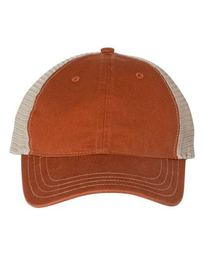Richardson Garment-Washed Trucker Cap - 111 - EMBROIDERED