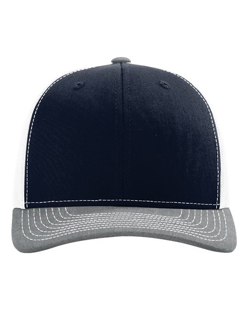 Richardson Snapback Trucker Cap - 112 - EMBROIDERED