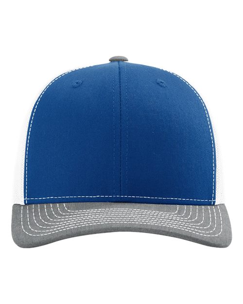 Richardson Snapback Trucker Cap - 112 - EMBROIDERED