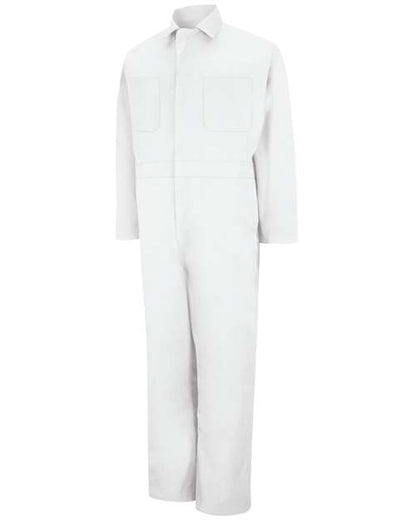 Red Kap Men's Extended Sizes Twill Action Back Coverall - CT10EXT - EMBROIDERED