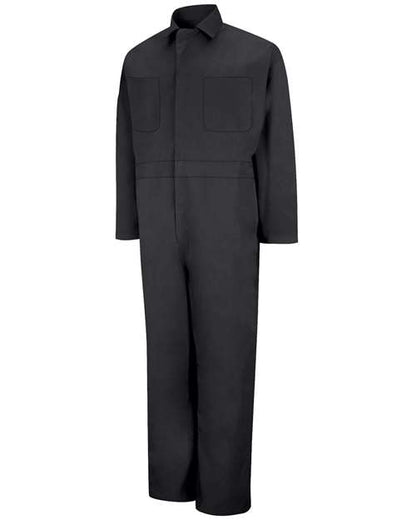 Red Kap Men's Extended Sizes Twill Action Back Coverall - CT10EXT - EMBROIDERED