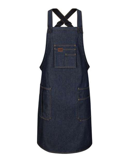 Red Kap Shop Apron - TD20 - EMBROIDERED
