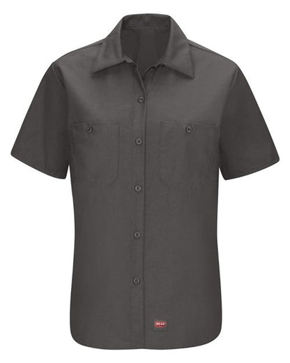 Red Kap Women's Mimix Work Shirt - SX21 - EMBROIDERED