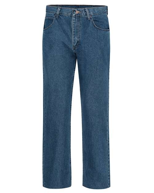 Red Kap Men's Authentic Relaxed Fit Jeans - PD60 - EMBROIDERED