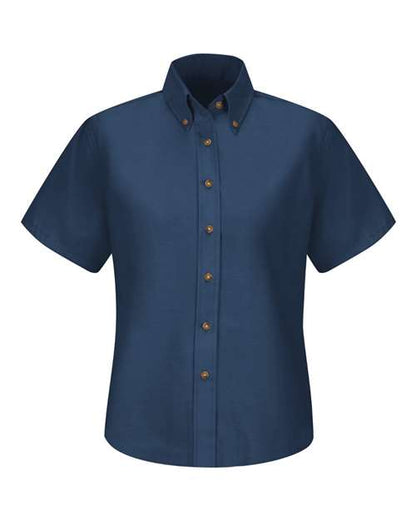 Red Kap Women's Poplin Dress Shirt - SP81 - EMBROIDERED