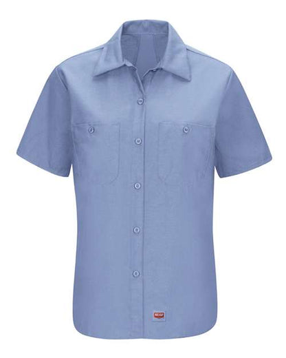 Red Kap Women's Mimix Work Shirt - SX21 - EMBROIDERED