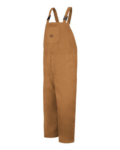 Red Kap Men's Insulated Blended Duck Bib Overall - BD30 - EMBROIDERED