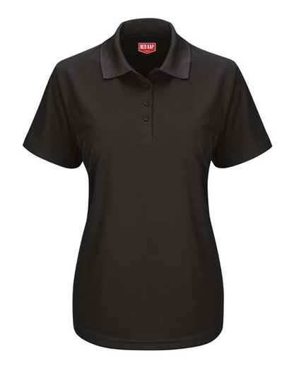 Red Kap Women's Performance Knit Pocketless Core Polo - SK97 - EMBROIDERED