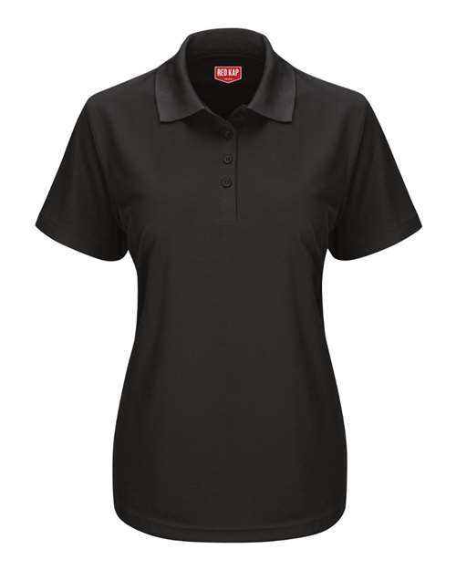 Red Kap Women's Performance Knit Pocketless Core Polo - SK97 - EMBROIDERED