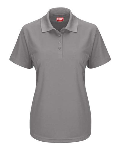 Red Kap Women's Performance Knit Pocketless Core Polo - SK97 - EMBROIDERED