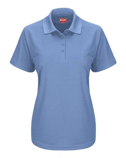 Red Kap Women's Performance Knit Pocketless Core Polo - SK97 - EMBROIDERED