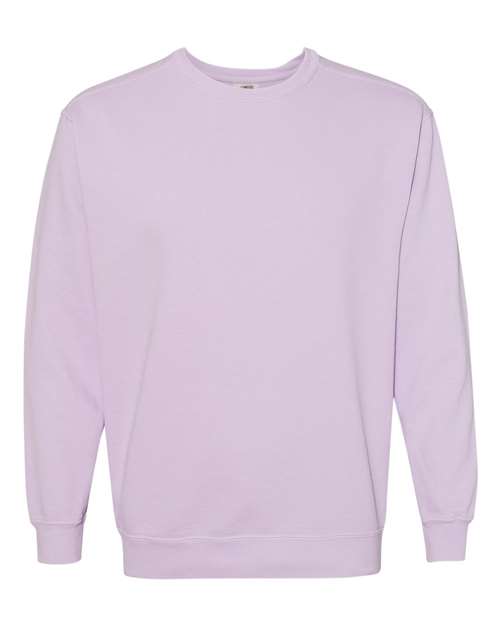 Comfort Colors Unisex Garment-Dyed Crewneck Sweatshirt - 1566 - EMBROIDERED