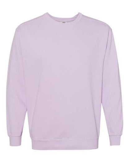Comfort Colors Unisex Garment-Dyed Crewneck Sweatshirt - 1566 - EMBROIDERED