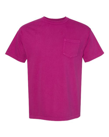 Comfort Colors. Garment-Dyed Heavyweight Pocket T-Shirt. 6030