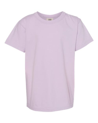 Comfort Colors Youth Garment-Dyed Heavyweight T-Shirt - 9018 - EMBROIDERED