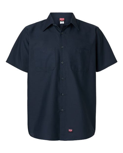 Red Kap Men's Mimix™ Short Sleeve Work Shirt - SX20 - EMBROIDERED