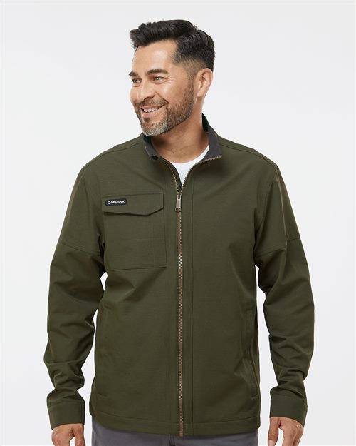 DRI DUCK Men's Ace Woven Stretch Soft Shell Jacket - 5327 - EMBROIDERED