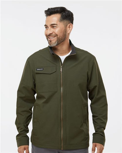 DRI DUCK Men's Ace Woven Stretch Soft Shell Jacket - 5327 - EMBROIDERED