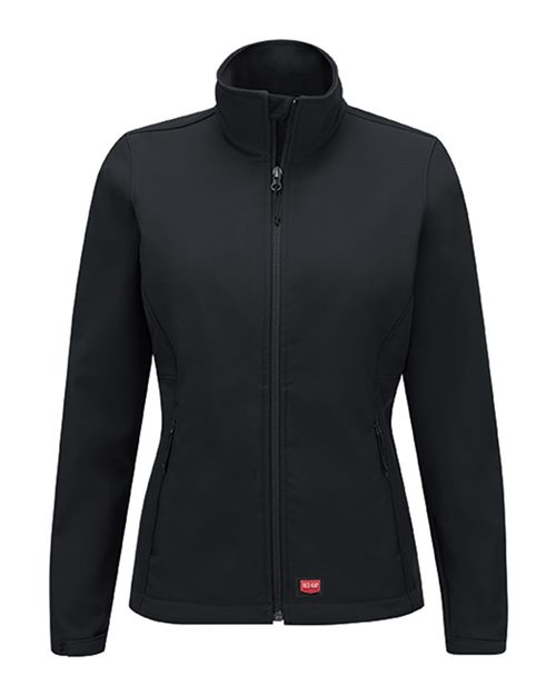 Red Kap Women's Deluxe Soft Shell Jacket - JP67 - EMBROIDERED