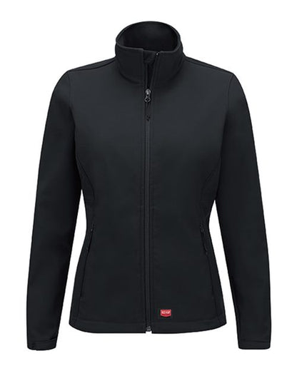 Red Kap Women's Deluxe Soft Shell Jacket - JP67 - EMBROIDERED