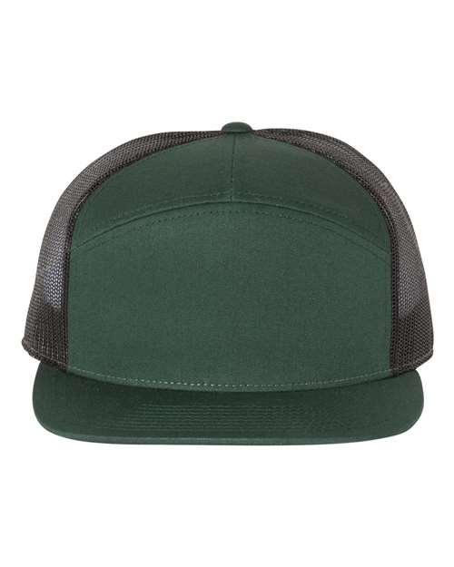 Richardson Seven-Panel Trucker Cap - 168 - EMBROIDERED