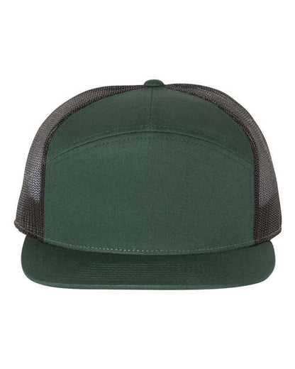 Richardson Seven-Panel Trucker Cap - 168 - EMBROIDERED