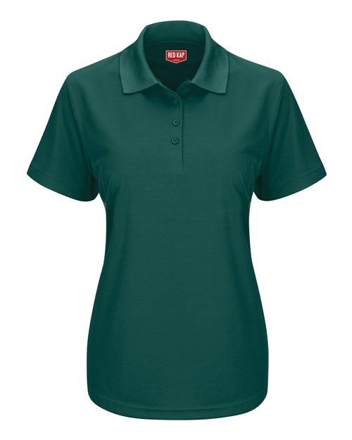 Red Kap Women's Performance Knit Pocketless Core Polo - SK97 - EMBROIDERED