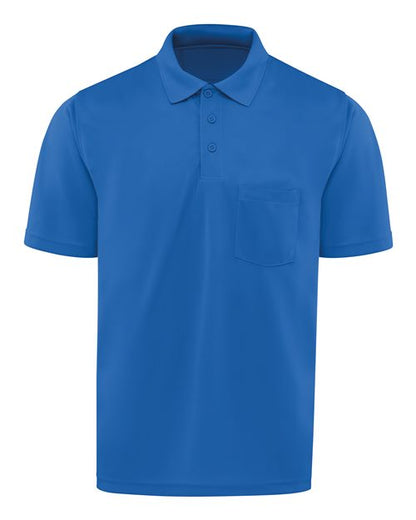Red Kap Men's Performance Knit Pocket Polo - SK98 - EMBROIDERED