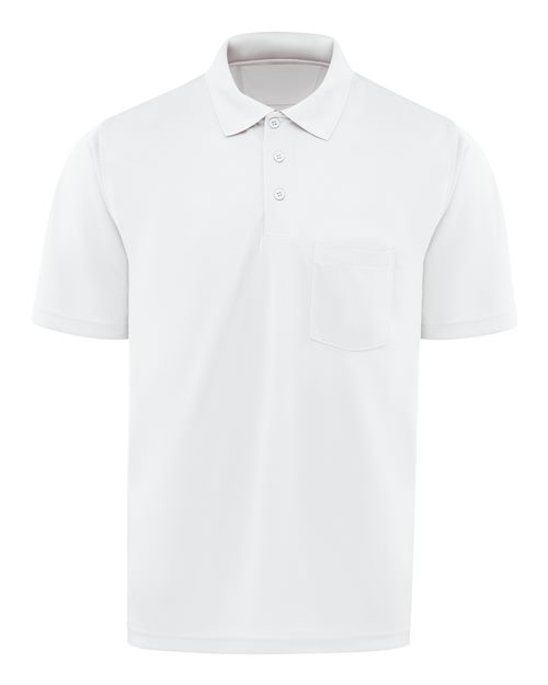 Red Kap Men's Performance Knit Pocket Polo - SK98 - EMBROIDERED