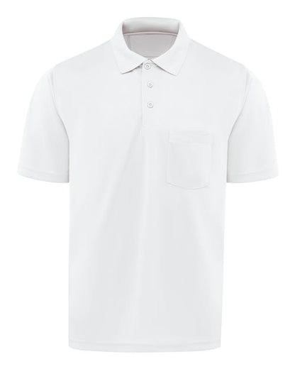 Red Kap Men's Performance Knit Pocket Polo - SK98 - EMBROIDERED