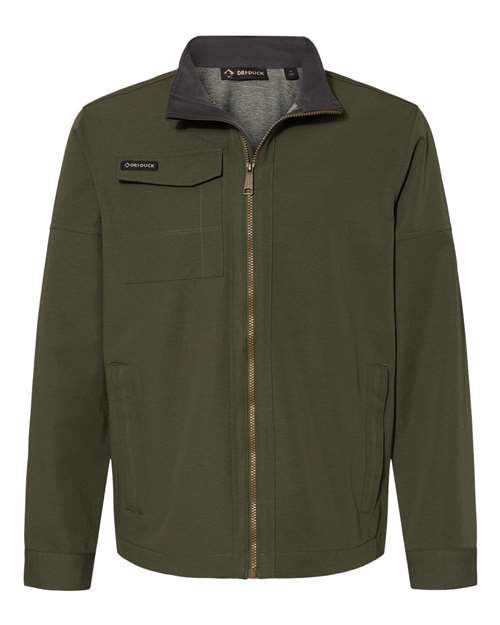DRI DUCK Men's Ace Woven Stretch Soft Shell Jacket - 5327 - EMBROIDERED