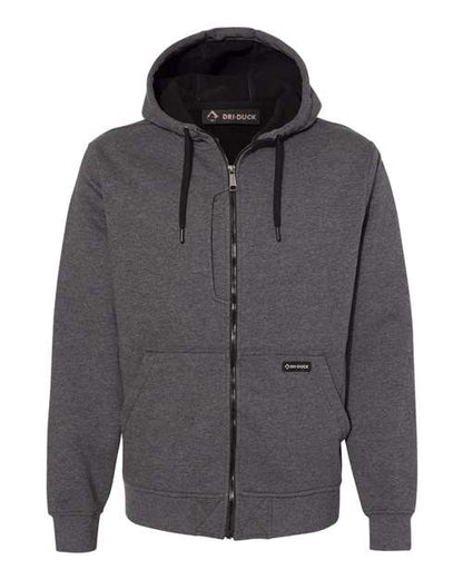 DRI DUCK Men's Bateman Bonded Power Fleece 2.0 Full-Zip Jacket - 7040 - EMBROIDERED