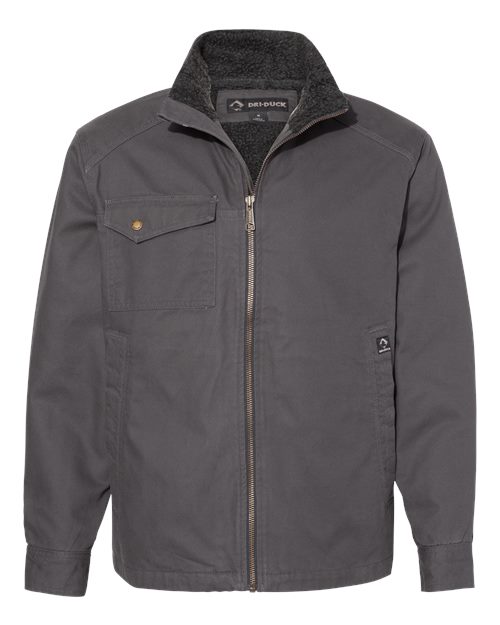DRI DUCK Men's Endeavor Canyon Cloth(TM) Canvas Jacket with Sherpa Lining - 5037 - EMBROIDERED