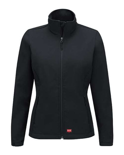 Red Kap Women's Deluxe Soft Shell Jacket - JP67 - EMBROIDERED