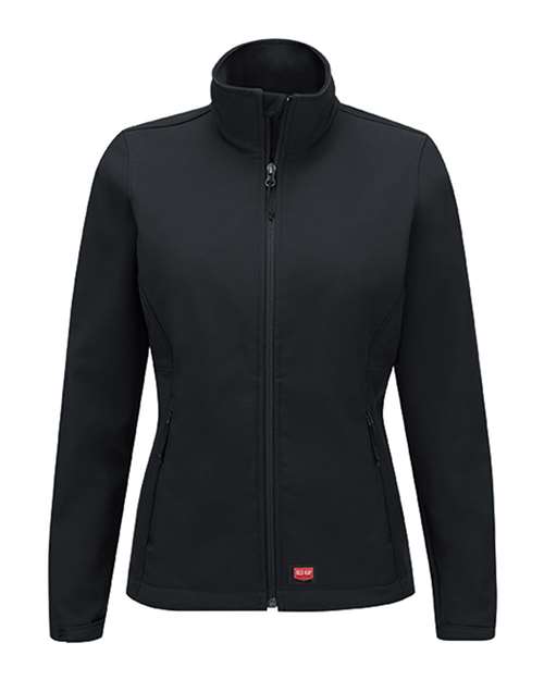 Red Kap Women's Deluxe Soft Shell Jacket - JP67 - EMBROIDERED