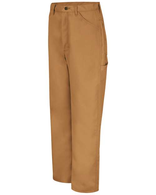 Red Kap Men's Duck Dungaree Pants - PD30 - EMBROIDERED