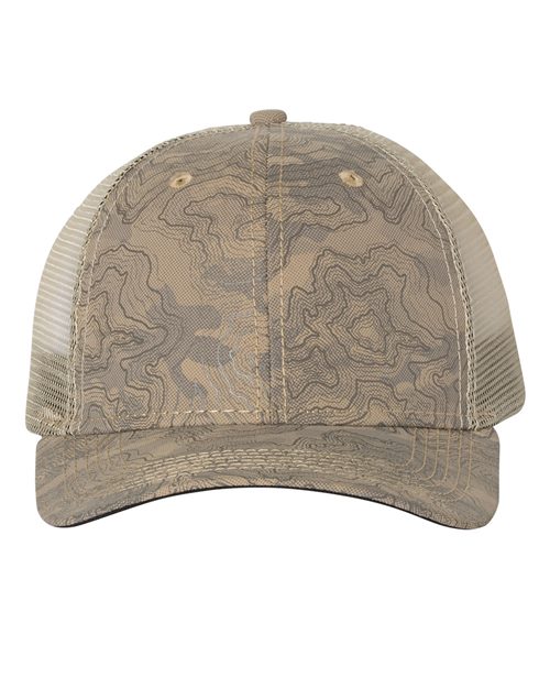 DRI DUCK Territory Trucker Cap - 3458 - EMBROIDERED